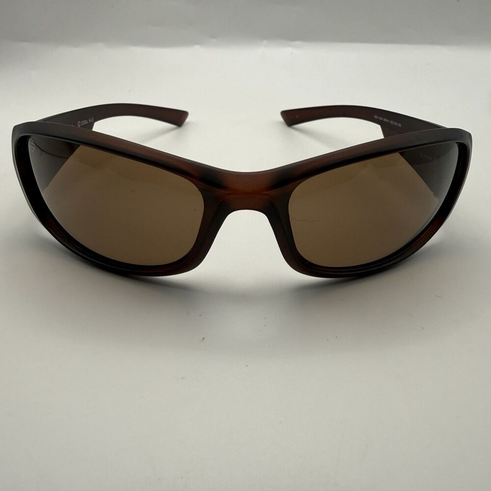 Vintage Harley-Davidson Kickstart Sunglasses HDV 004 BRN-1 Brown Sport Wrap 62mm